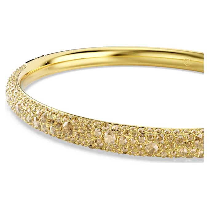 Sublima-Armreif «Snow Pavé», goldfarben, vergoldet Sublima-Armreif «Snow Pavé», goldfarben, vergoldet