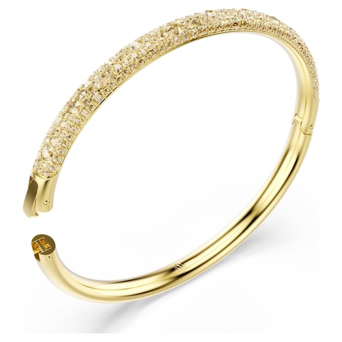 Sublima-Armreif «Snow Pavé», goldfarben, vergoldet Sublima-Armreif «Snow Pavé», goldfarben, vergoldet