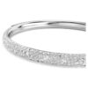 Sublima Armreif «Snow Pavé», weiss, rhodiniert Sublima Armreif «Snow Pavé», weiss, rhodiniert