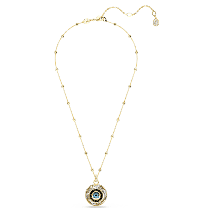 Symbolica-Anhänger «Evil Eye», mittelgross, mehrfarbig, vergoldet Symbolica-Anhänger «Evil Eye», mittelgross, mehrfarbig, vergoldet