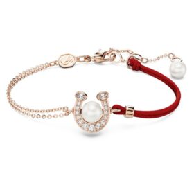 symbolica armband mit kristallperle pav hufeisen weiss rosgoldfarben plattiert 2 280x280 - Symbolica-Armband mit Kristallperle, Pav&eacute;, Hufeisen, weiss, ros&eacute;goldfarben plattiert