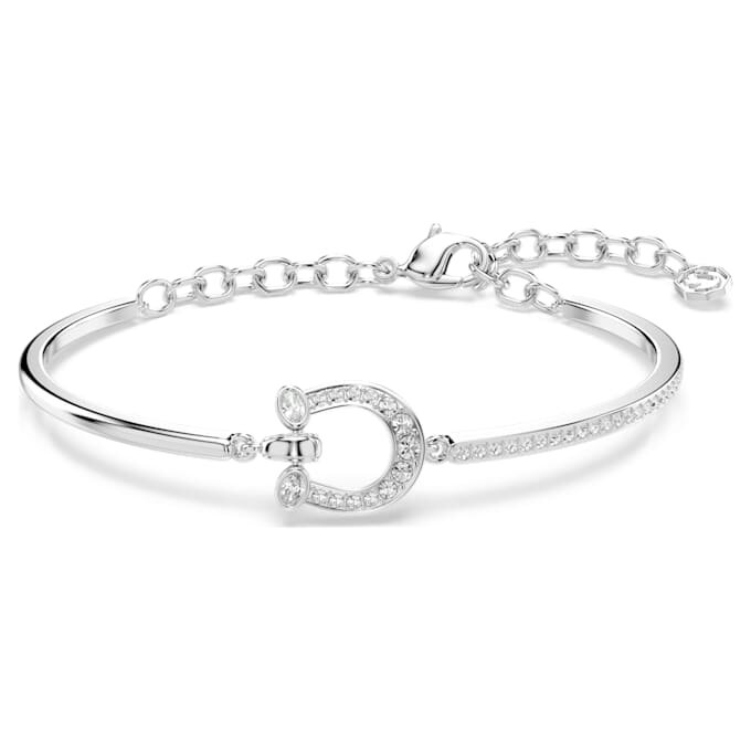 Symbolica Armband Pavé, Hufeisen, weiss, rhodiniert Symbolica Armband Pavé, Hufeisen, weiss, rhodiniert