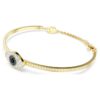 Symbolica-Armreif «Evil Eye», blau, vergoldet