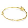 Symbolica-Armreif «Evil Eye», blau, vergoldet