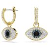 Symbolica-Ohrringe «Evil Eye», blau, vergoldet Symbolica-Ohrringe «Evil Eye», blau, vergoldet