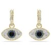 Symbolica-Ohrringe «Evil Eye», blau, vergoldet Symbolica-Ohrringe «Evil Eye», blau, vergoldet