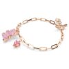 Teddy-Armband «Bär», rosa, roségoldfarben plattiert Teddy-Armband «Bär», rosa, roségoldfarben plattiert