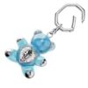 Teddy-Schlüsselanhänger, blau, rhodiniert Teddy-Schlüsselanhänger, blau, rhodiniert