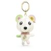Teddy-Taschenanhänger, mehrfarbig, goldfarben plattiert Teddy-Taschenanhänger, mehrfarbig, goldfarben plattiert