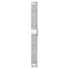 Uhrenarmband 13 mm (0.51″) breit, Metall, silberfarben, Edelstahl Uhrenarmband 13 mm (0.51″) breit, Metall, silberfarben, Edelstahl