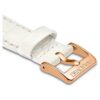 Uhrenarmband 16 mm (0.63″) breit, Lederarmband, weiss Uhrenarmband 16 mm (0.63″) breit, Lederarmband, weiss