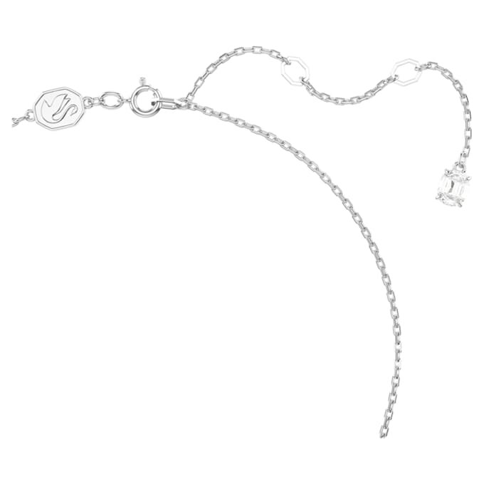 Una Angelic Anhänger, Rundschliff, Pavé, weiss, rhodiniert Una Angelic Anhänger, Rundschliff, Pavé, weiss, rhodiniert