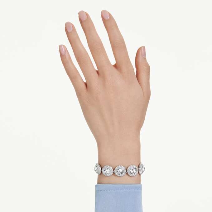Una Angelic Armband Weiss, rhodiniert Una Angelic Armband Weiss, rhodiniert
