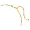 Una Angelic Choker, Rundschliff, Karamell, goldfarben plattiert Una Angelic Choker, Rundschliff, Karamell, goldfarben plattiert