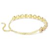 Una Angelic Choker, Rundschliff, Karamell, goldfarben plattiert Una Angelic Choker, Rundschliff, Karamell, goldfarben plattiert
