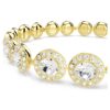 Una Angelic Set (3-teilig), Rundschliff, weiss, goldfarben plattiert Una Angelic Set (3-teilig), Rundschliff, weiss, goldfarben plattiert