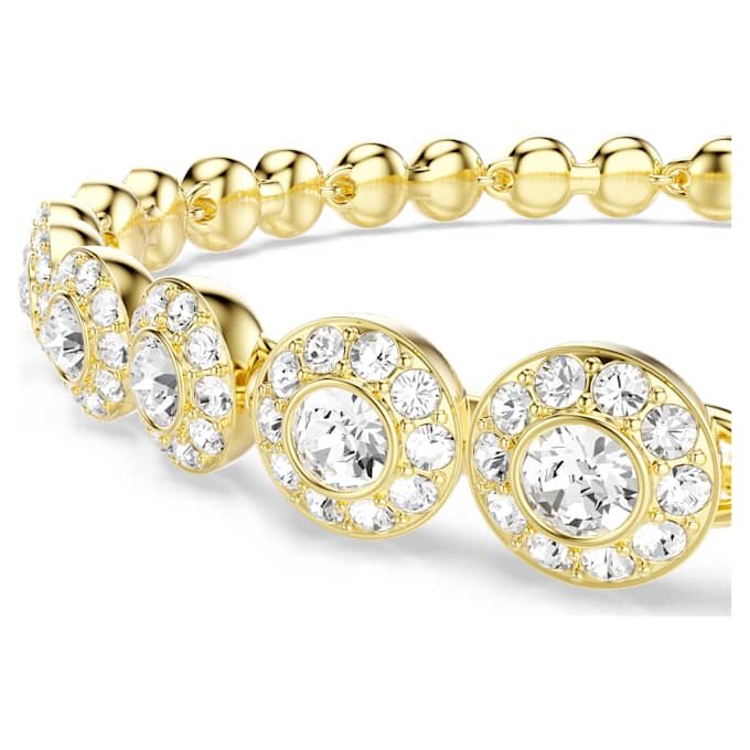 Una Angelic Set, runder Schliff, weiss, vergoldet Una Angelic Set, runder Schliff, weiss, vergoldet