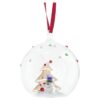 Weihnachtskugel «Holiday Cheers» mit Baum und Schneemann