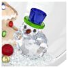 Weihnachtskugel «Holiday Cheers» mit Baum und Schneemann