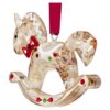 Weihnachtsstimmung: Lebkuchen-Schaukelpferd-Ornament Weihnachtsstimmung: Lebkuchen-Schaukelpferd-Ornament