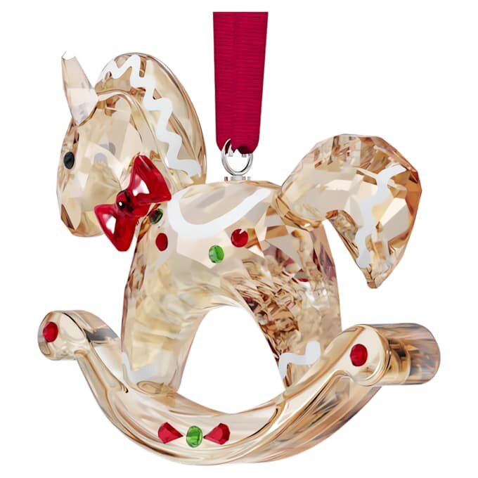 Weihnachtsstimmung: Lebkuchen-Schaukelpferd-Ornament Weihnachtsstimmung: Lebkuchen-Schaukelpferd-Ornament