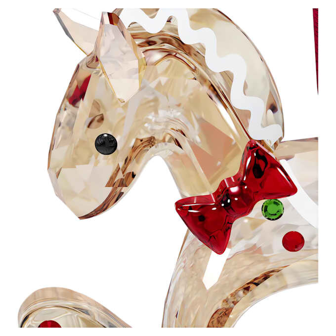 Weihnachtsstimmung: Lebkuchen-Schaukelpferd-Ornament Weihnachtsstimmung: Lebkuchen-Schaukelpferd-Ornament