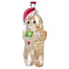 Weihnachtsstimmung: Lebkuchenmann-Ornament