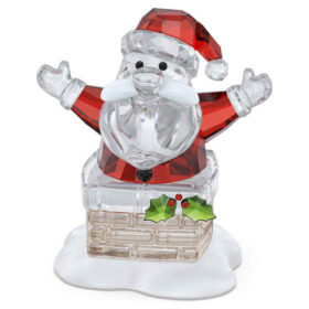 Weihnachtsstimmung: Weihnachtsmann und Cheminée