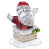 Weihnachtsstimmung: Weihnachtsmann und Cheminée